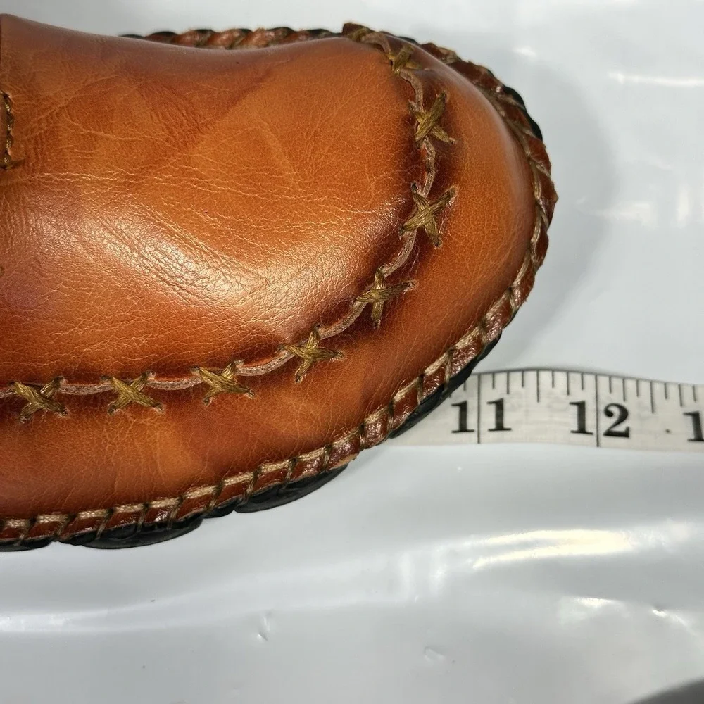 Men‎ Casual Shoes Handmade Leather Size 11-11.5 Brown Chukka Zip Nonslip Ankle